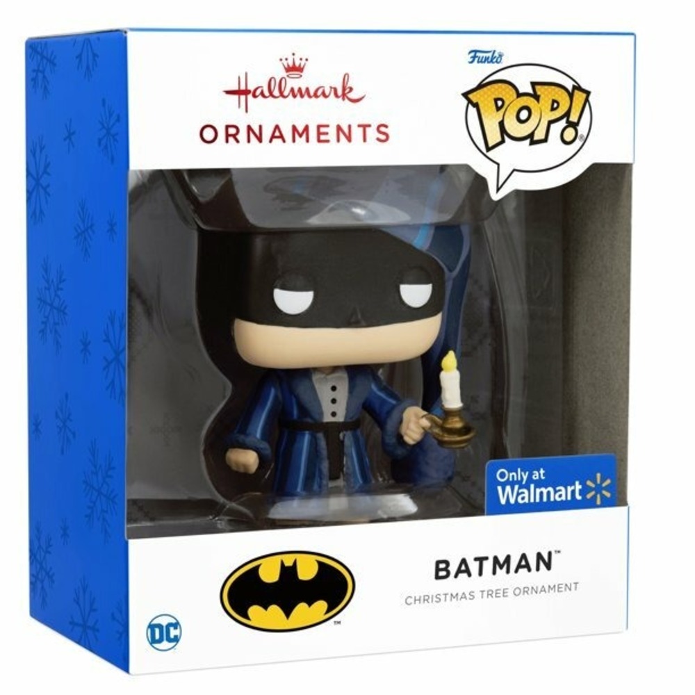 Hallmark Funko POP! DC Comics Batman as Ebenezer Scrooge Christmas Ornament!